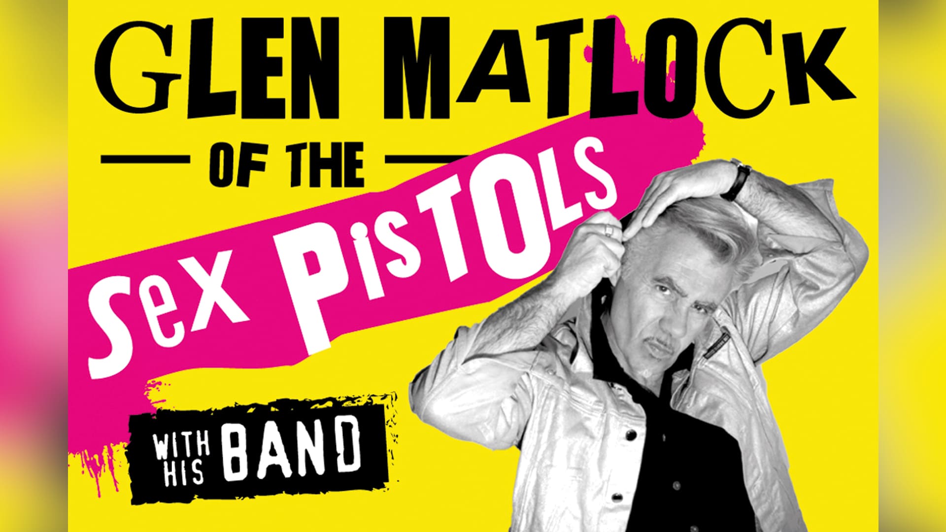 Glen Matlock From The Sex Pistols Lowther Pavilion Lytham St Annes Lancashire